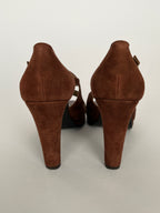 Yves Saint Laurent Highheels - Brown