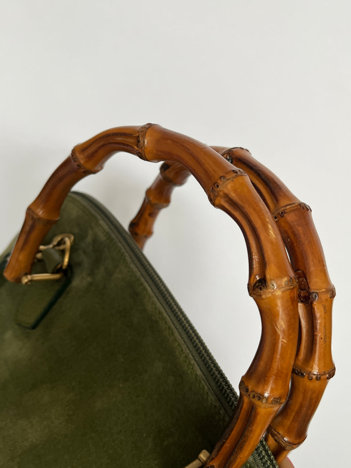 Gucci Bamboo Diana Handbag Olive