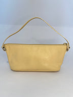 Gucci Boat Pochette Creme Leather