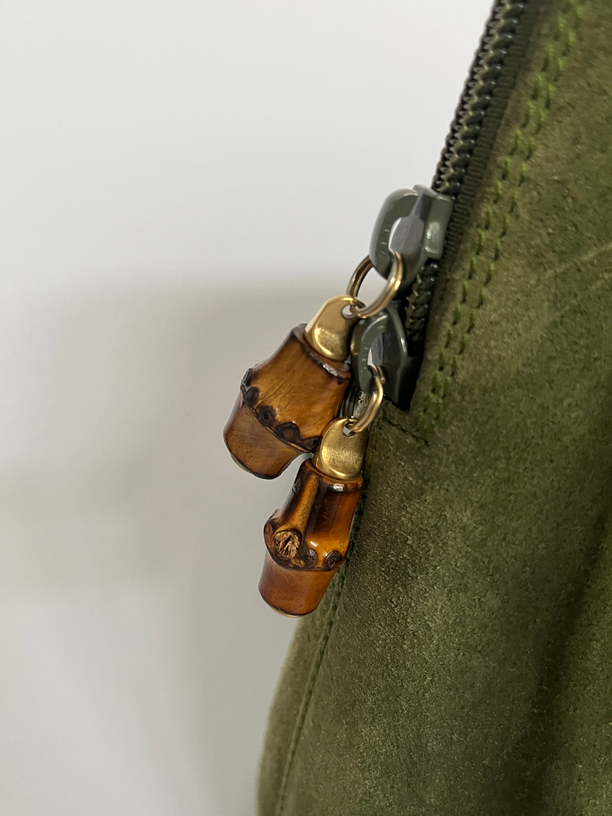 Gucci Bamboo Diana Handbag Olive