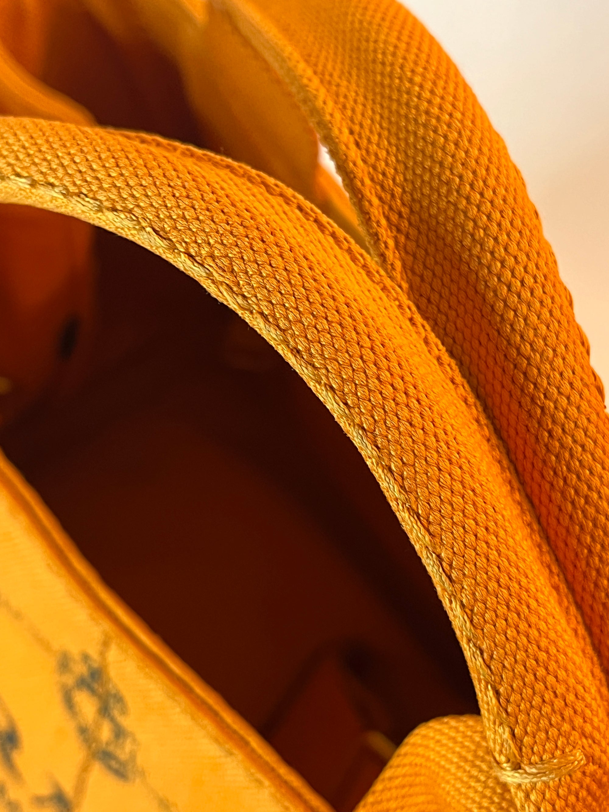 Prada Canapa Tote Bag Orange