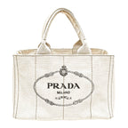 Prada Canapa Tote Bag Beige