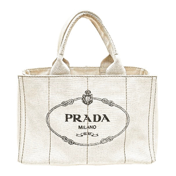 Prada Canapa Tote Bag Beige