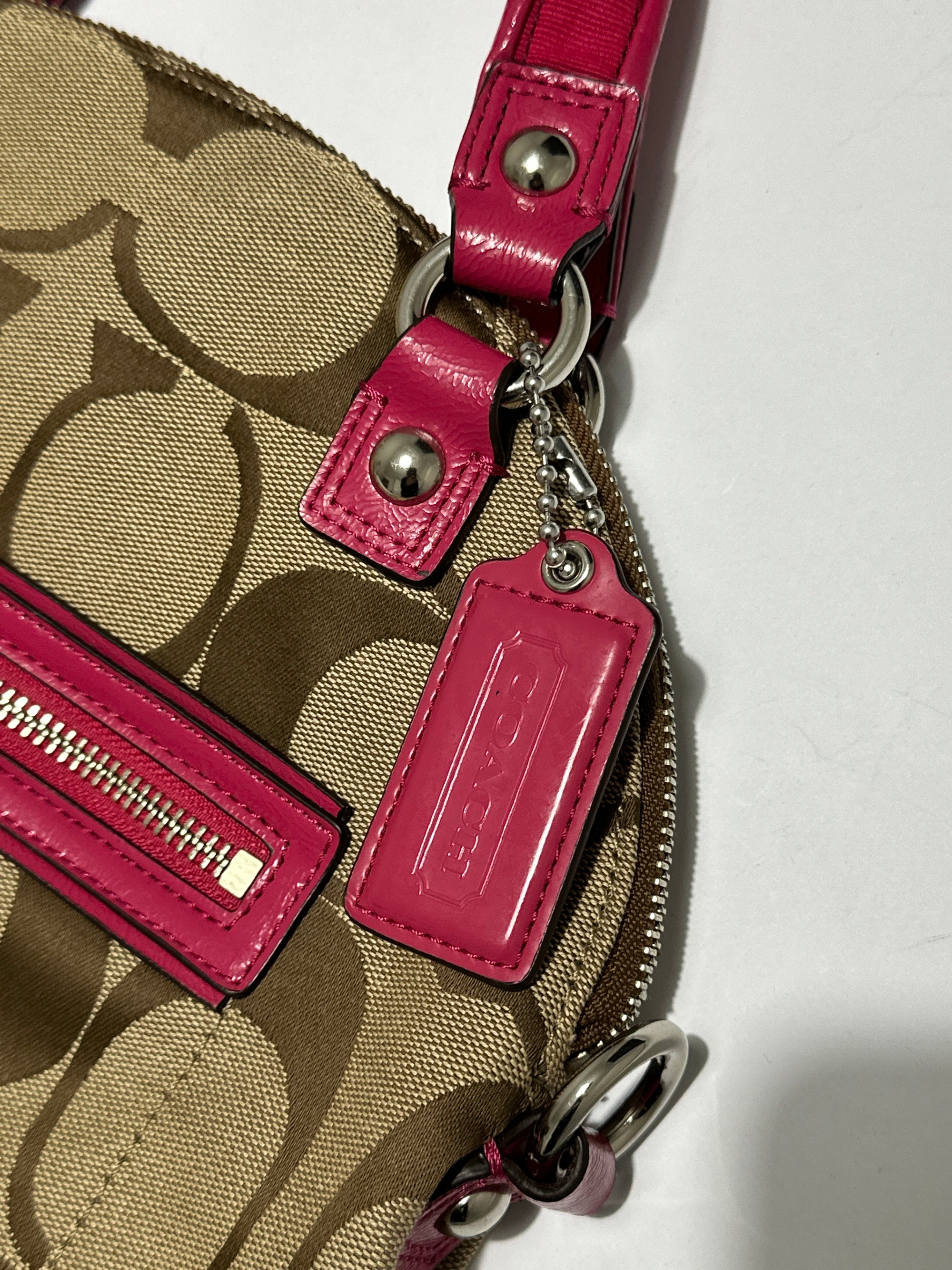Coach Pink Heart Bag
