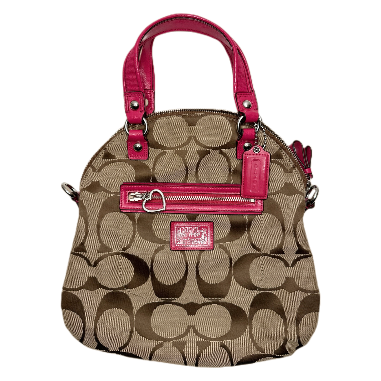 Coach Pink Heart Bag