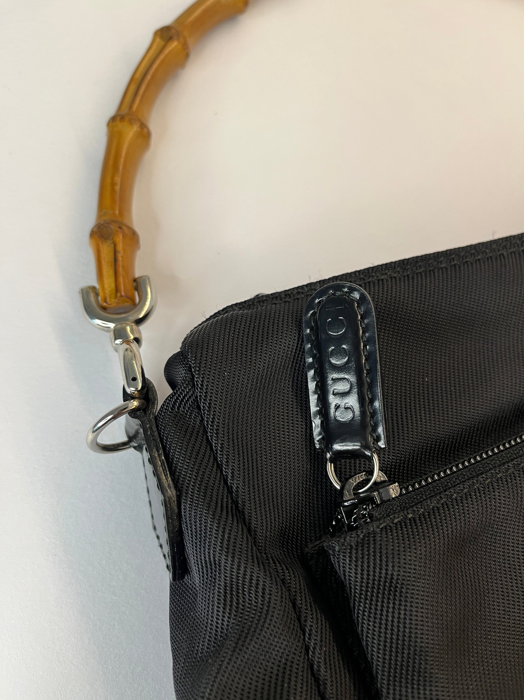 Gucci Bamboo Nylon Bag