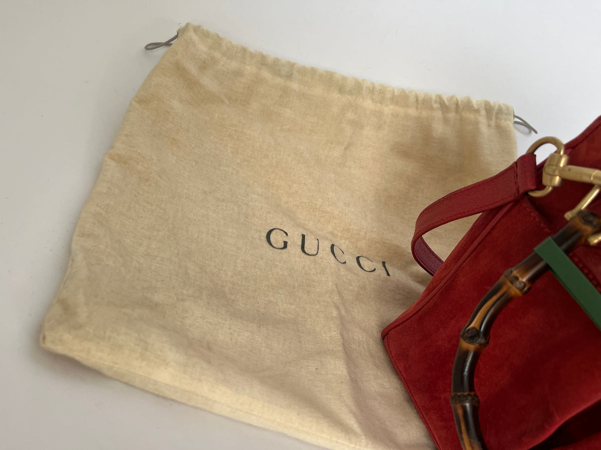 Gucci Bamboo Diana Bag Red