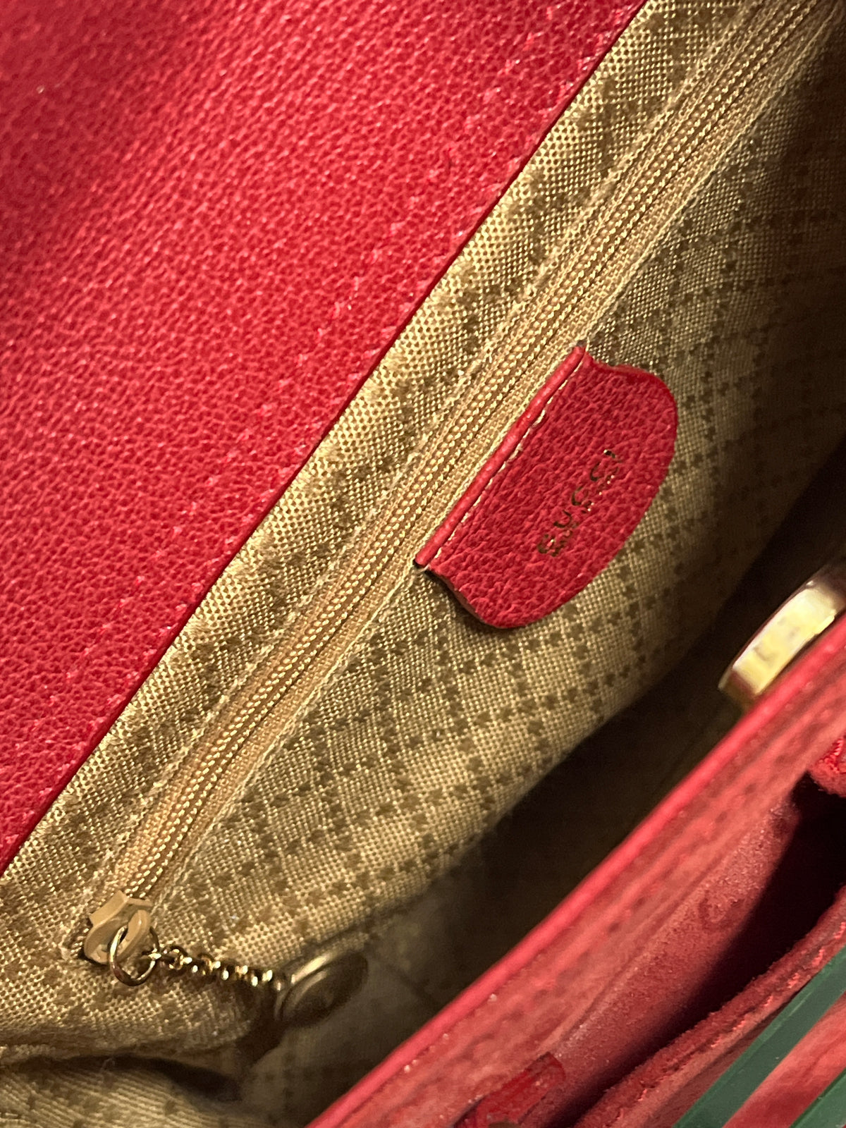 Gucci Bamboo Diana Bag Red