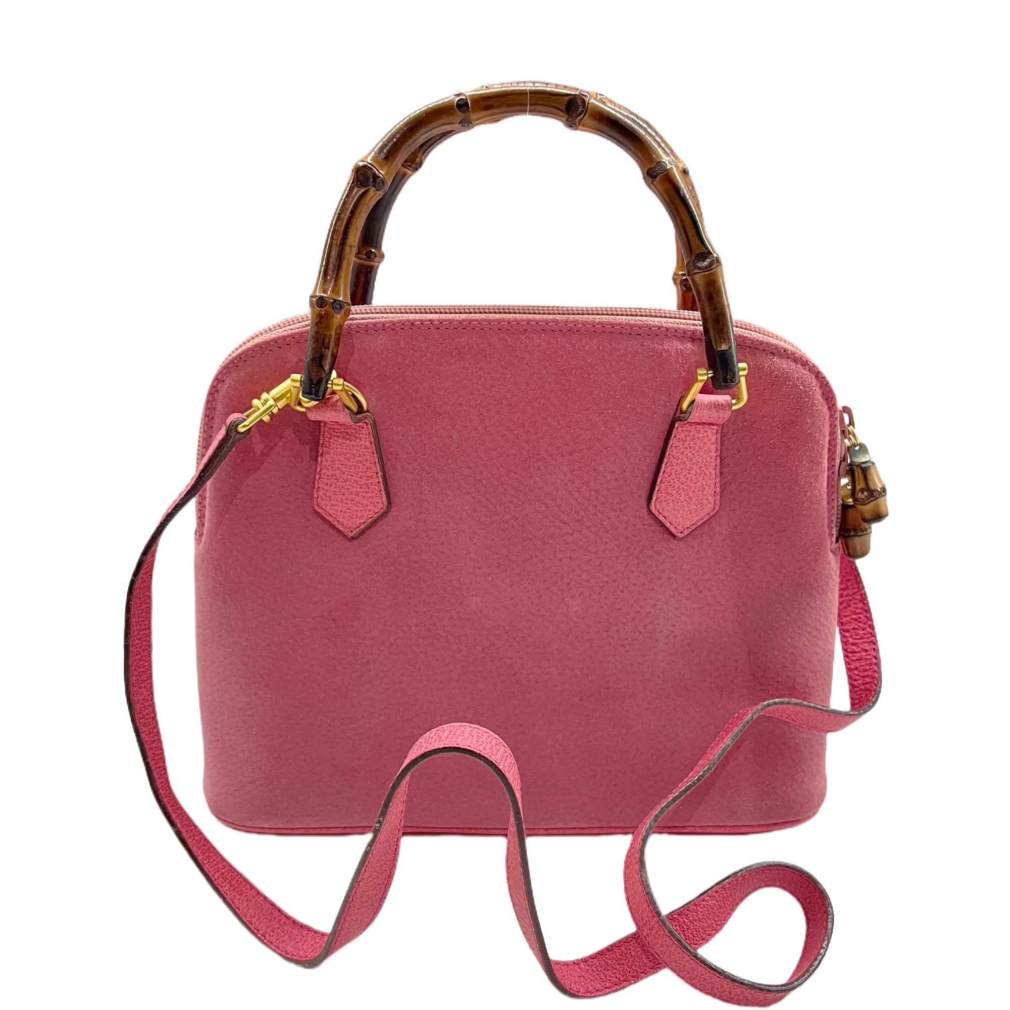 Gucci Bamboo Handbag Rose
