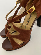 Yves Saint Laurent Highheels - Brown