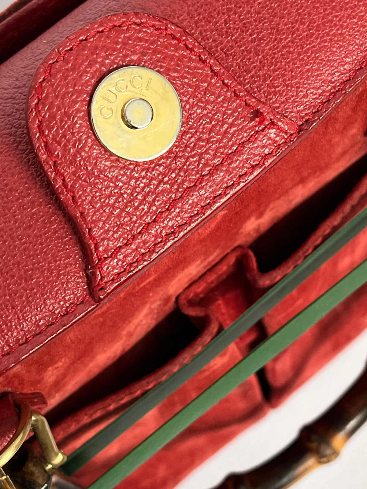 Gucci Bamboo Diana Bag Red