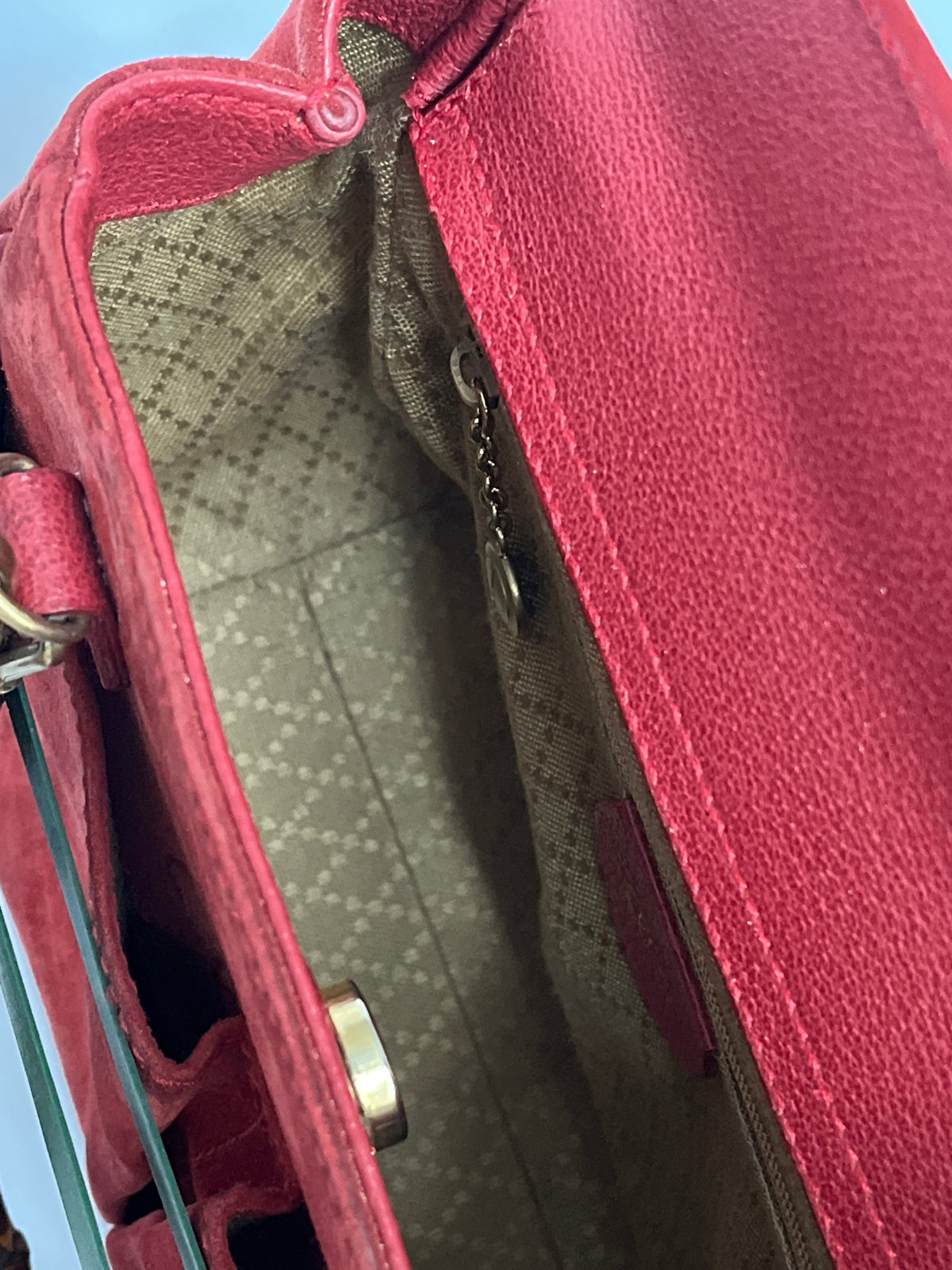 Gucci Bamboo Diana Bag Red
