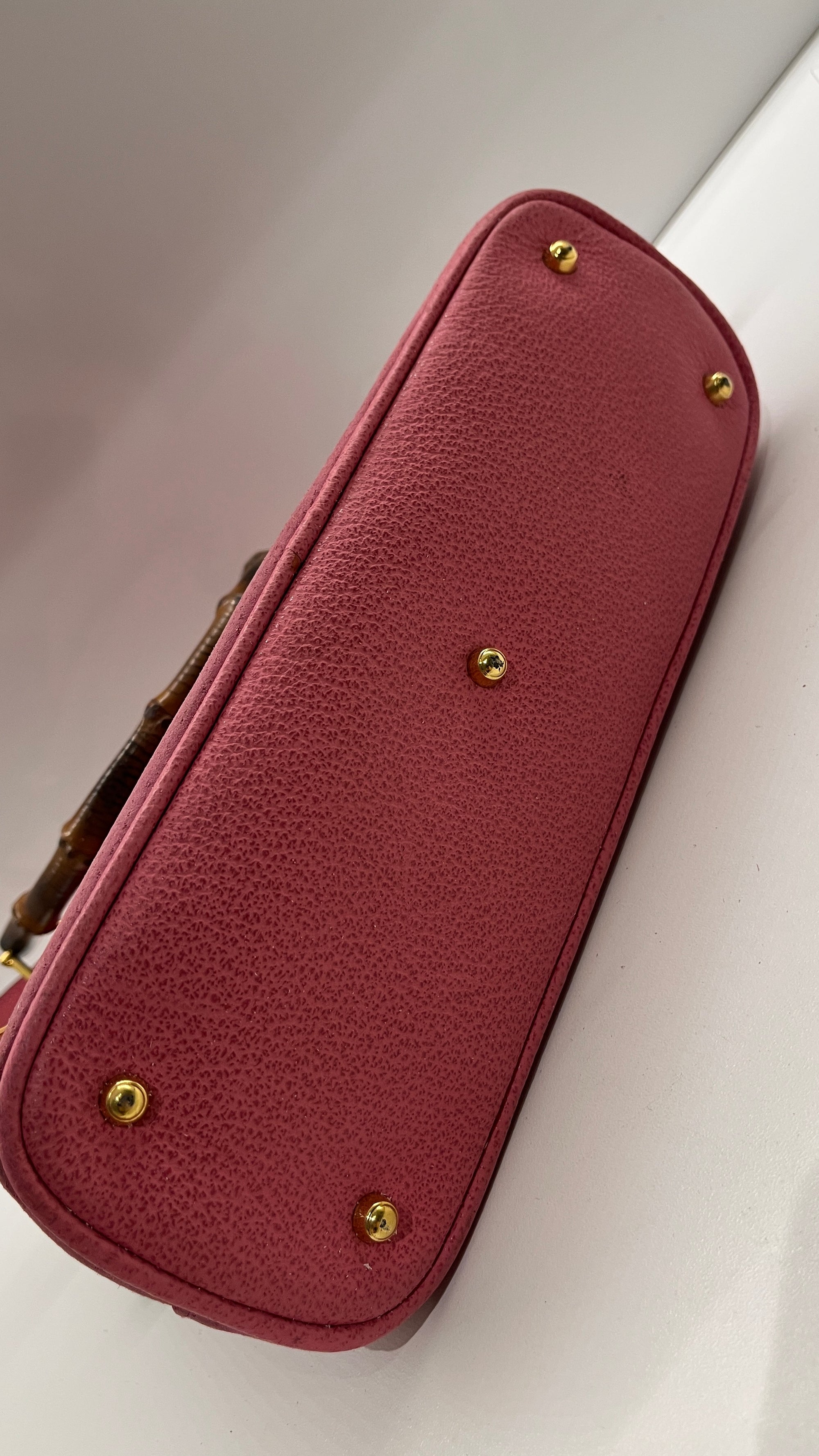 Gucci Bamboo Handbag Rose