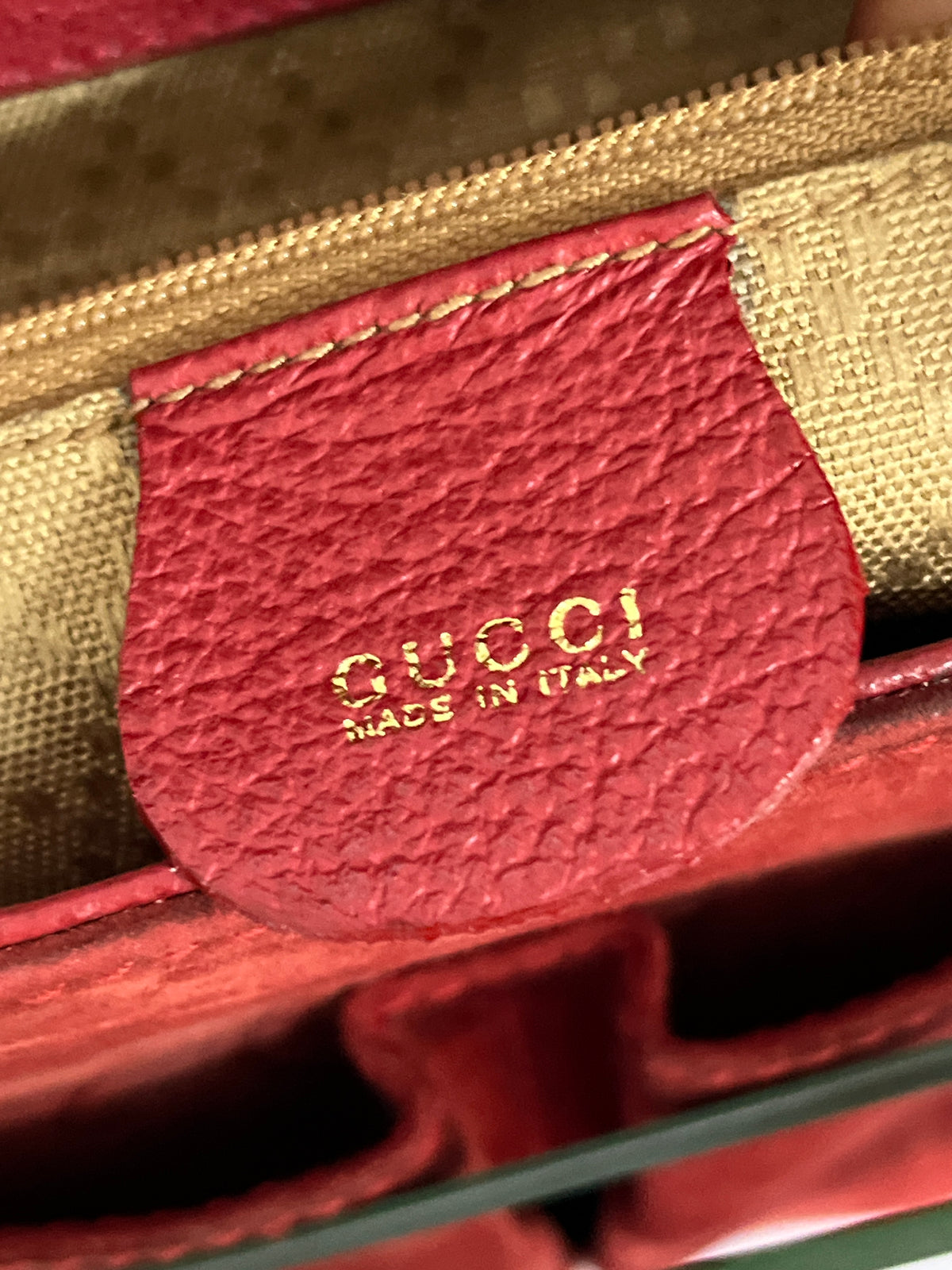 Gucci Bamboo Diana Bag Red