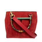 Gucci Bamboo Diana Bag Red