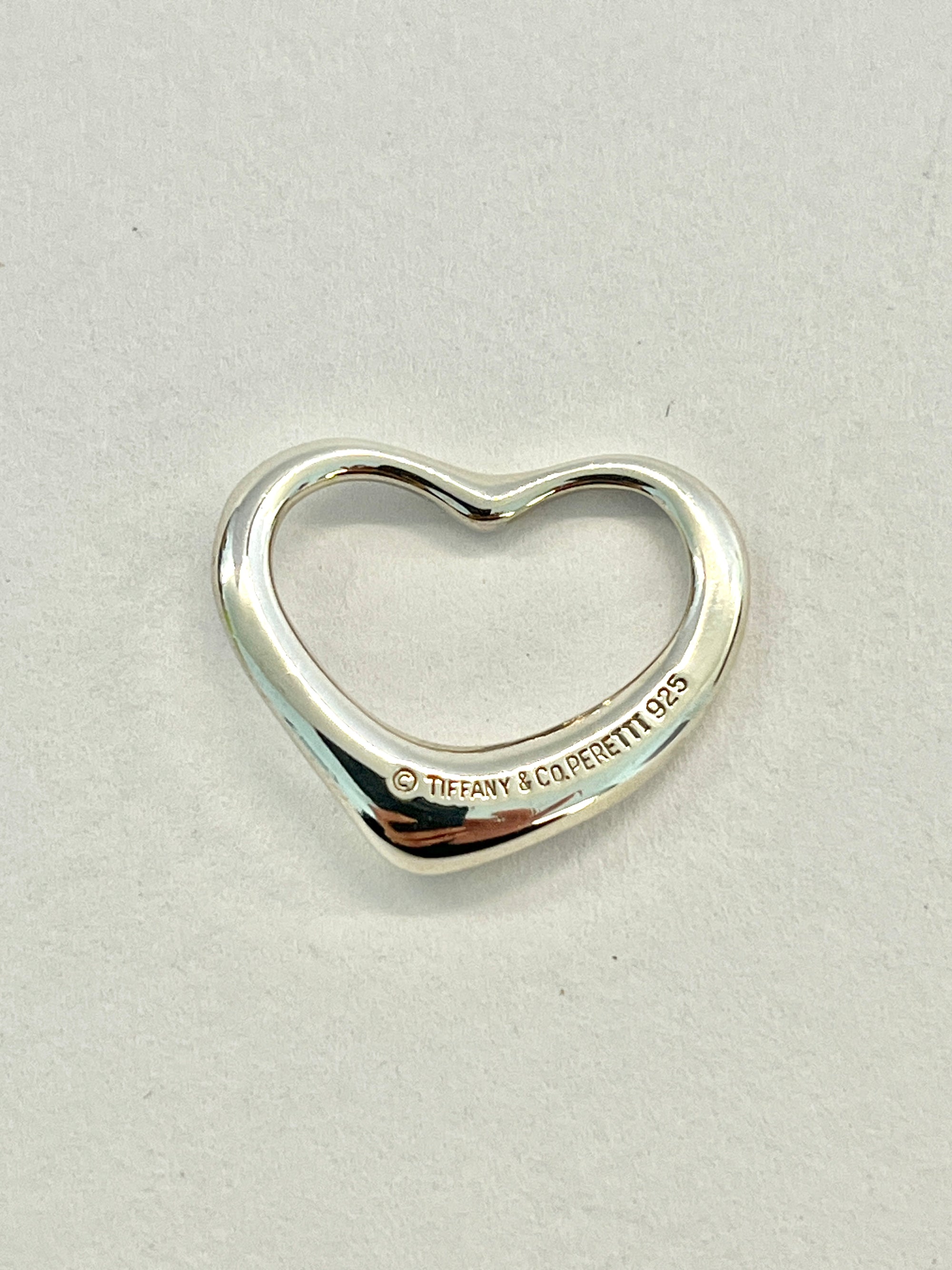 Tiffany & Co Open Heart Pendant