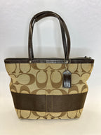 Coach CC Canvas Shoulder Bag