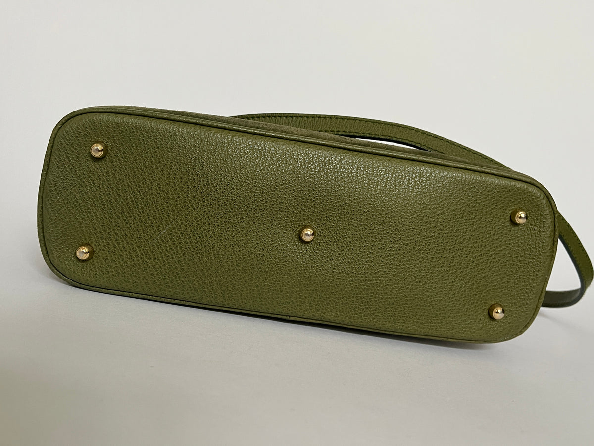 Gucci Bamboo Diana Handbag Olive