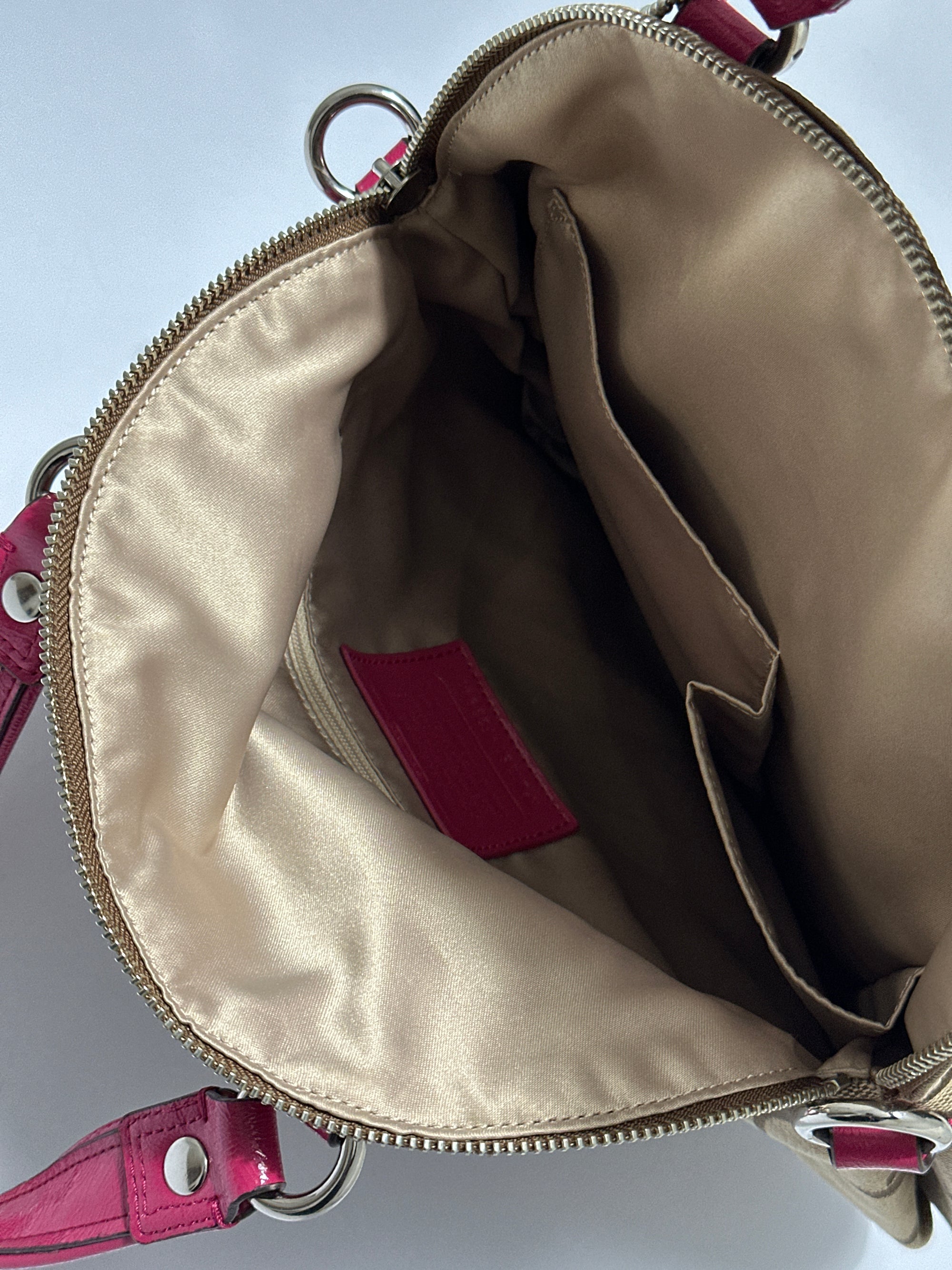 Coach Pink Heart Bag