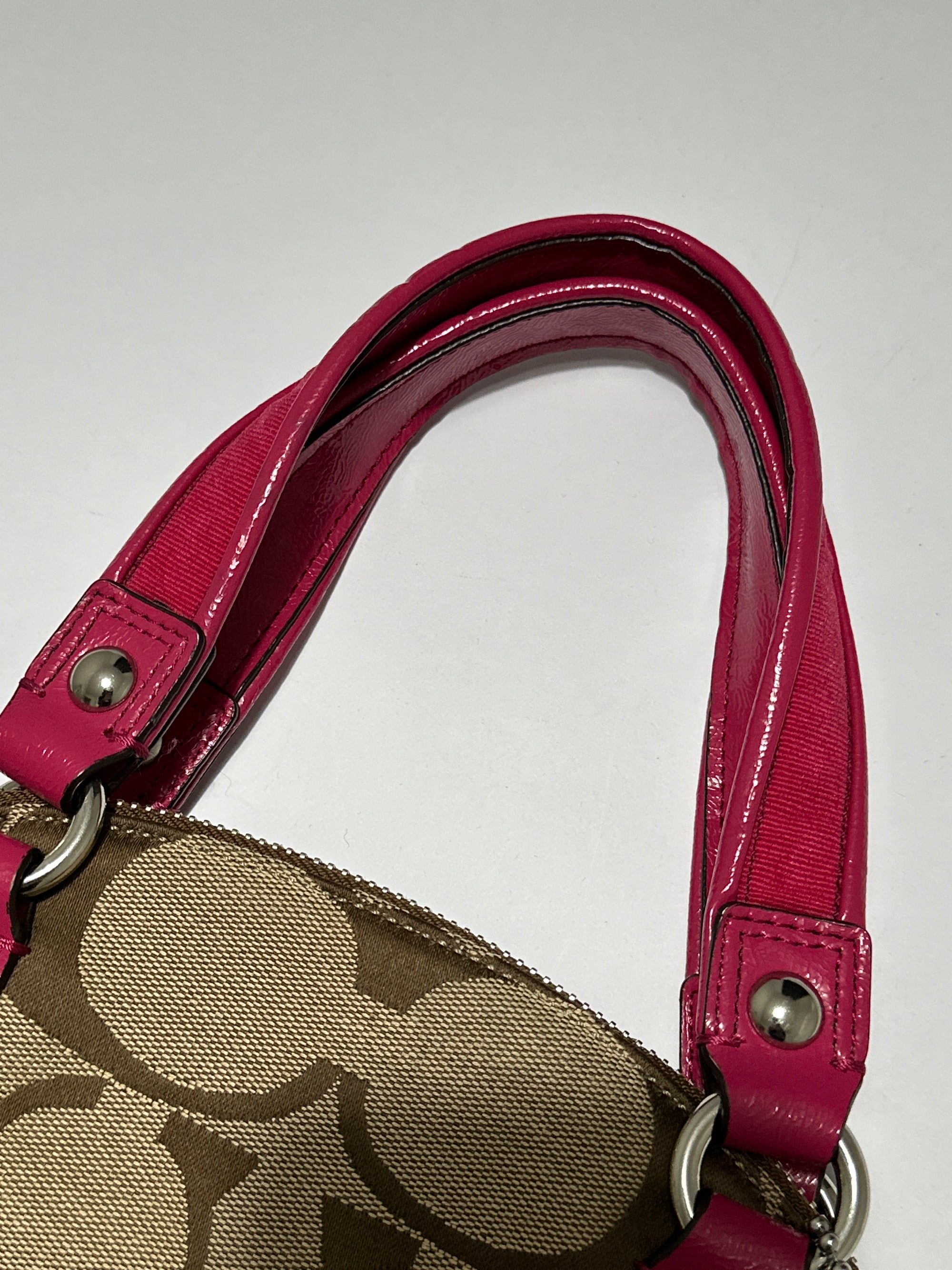 Coach Pink Heart Bag