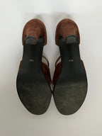 Yves Saint Laurent Highheels - Brown