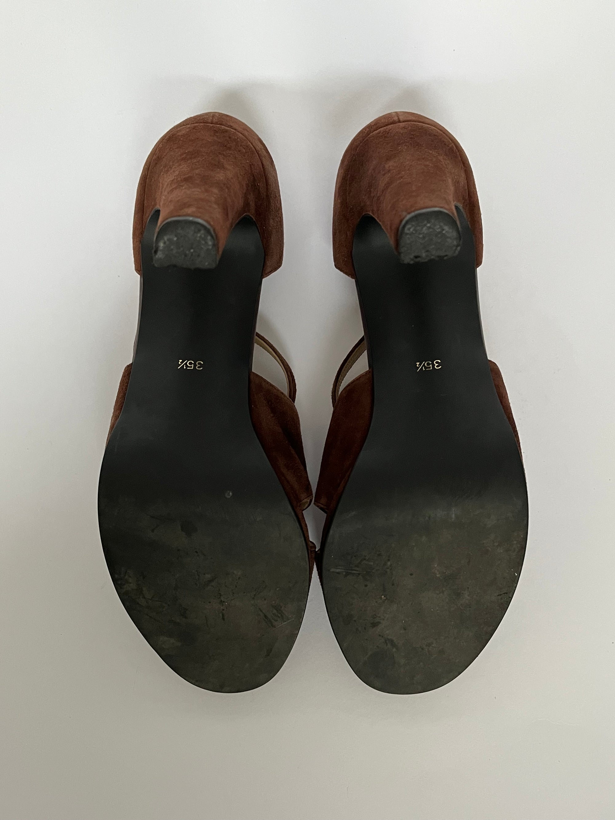 Yves Saint Laurent Highheels - Brown