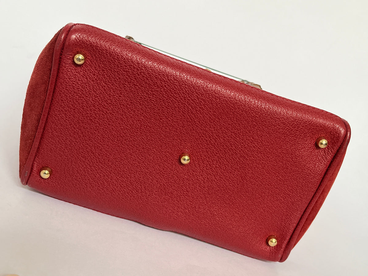 Gucci Bamboo Diana Bag Red