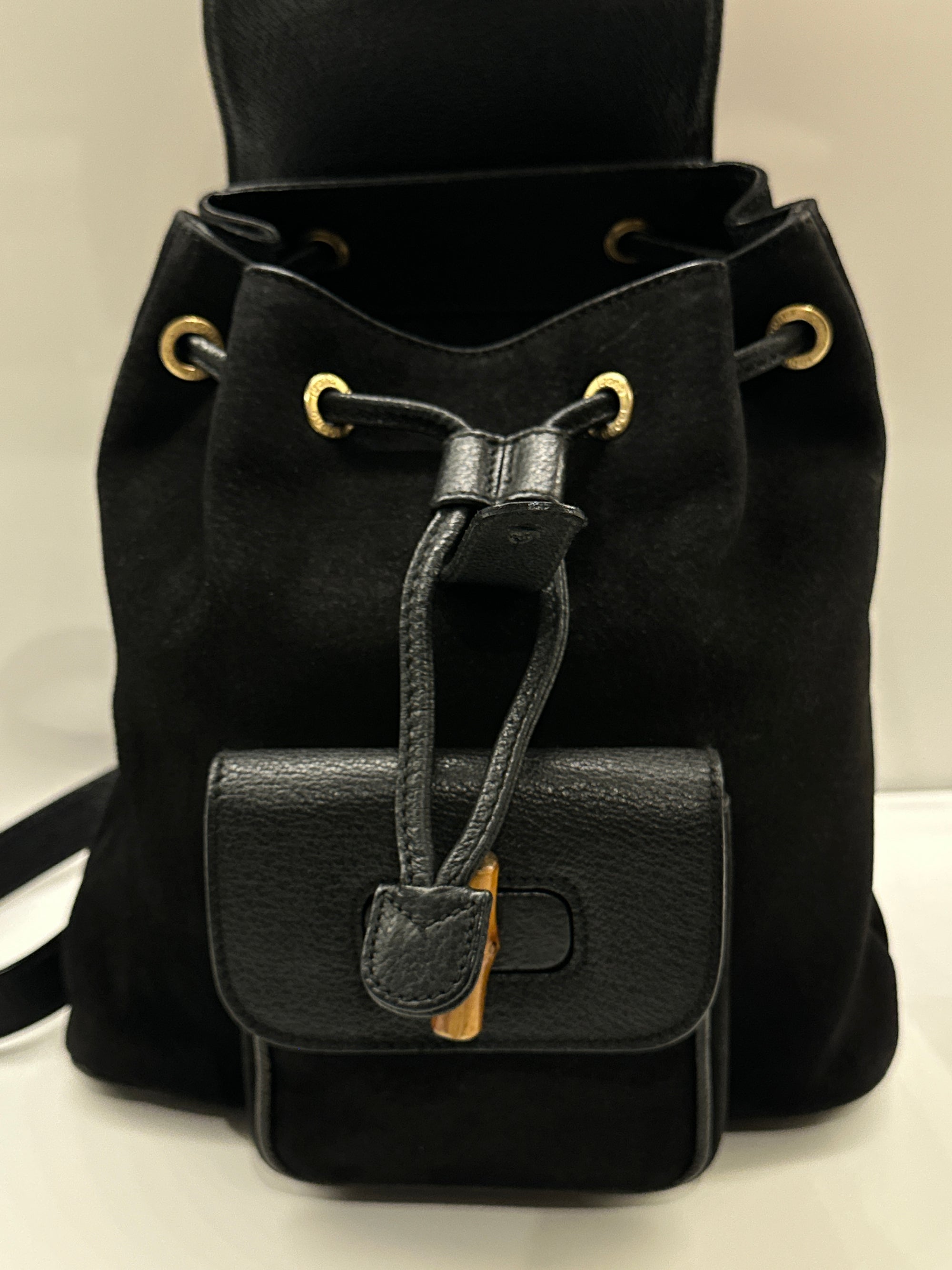 Gucci Bamboo Backpack
