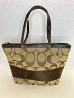 Coach CC Canvas Shoulder Bag